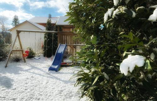 Moderne Fewo mit Fasssauna und Kamin im ländl. Allgäu - Foto 4