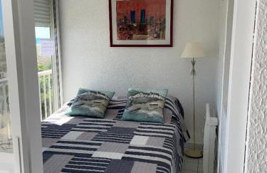 Port Leucate : superbe appartement pleine vue mer - Foto 12