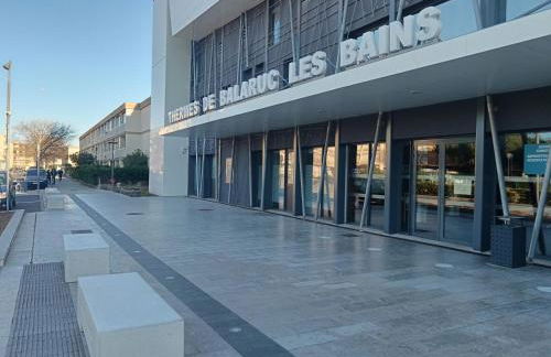 Studio Idéal Curistes Ascenseur WiFi - Foto 14