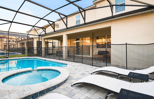 Villa Pool Spa Near Disney 9br 1571 - Foto 28