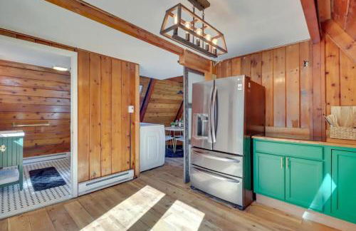 Pocono Getaway A frame Cabin w/ Hot Tub Sauna - Foto 17