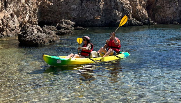 Paddle through crystalline waters