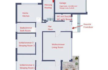 Großes ruhiges Haus 125 qm bei Hamburg - Familien, Gruppen & Business, 100 MBit Glasfaser-WLAN, Kamin, Garten 760qm - Foto 29