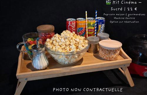 Parenthèse Enchantée pour Deux Spa privé sauna & vidéoprojecteur - Foto 25