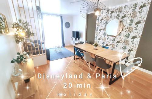 Disneyland - Paris 15 min - Parking - 8 personnes - Foto 1