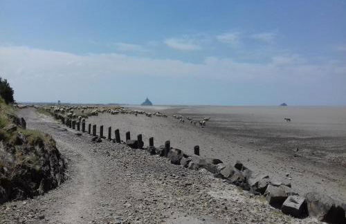 GITE PAMPHILIENNE VUE MONT SAINT MICHEL et CAMPAGNE NORMANDE - Foto 35
