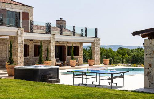 Villa Antea for 10 people near Barban with heated pool 75 m2 - wellness & large garden - full service - Photo 43