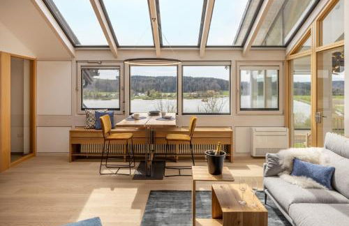 Stille x Weite - Hochwertige Wohnung mit See-Panorama - Foto 12