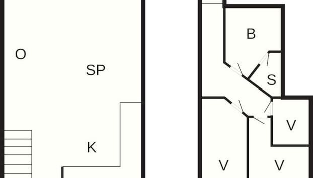 6 Person Holiday Home in Ringkobing - Foto 2, Plano