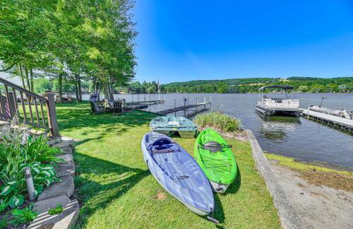 Cottage on Lamoka Lake with Deck, Grill and 3 Kayaks - Foto 22