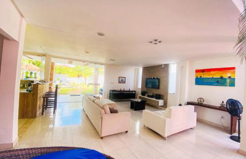 Maravilhosa casa de praia,cama balinesa - Foto 22