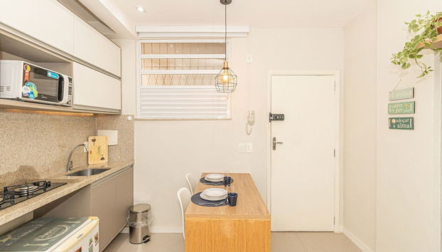 Rj02 Copacabana 200M da praia - Foto 5, Cocina privada