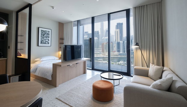 Snug Studio at Upside Living Business Travel Ready - Foto 4, Habitación