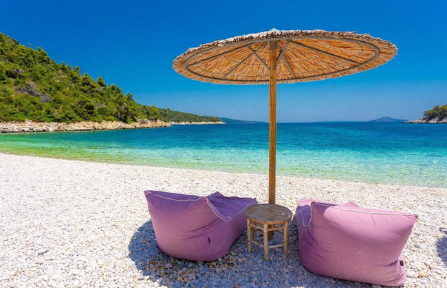 Villa Tassoula Large Private Pool Walk to Beach Wifi - 2830 - Foto 44