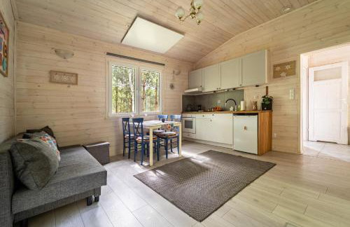 Sosnowy Raj domki nad rzeką Wkrą - Foto 28