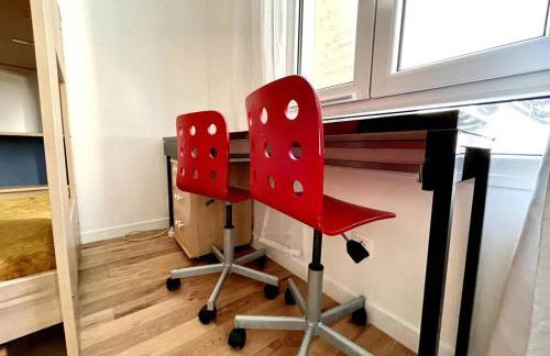 Exceptionnelle maison de ville ✧Cour privée ✧Métro - Foto 18