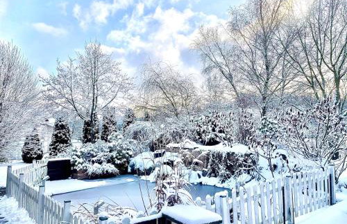 Villa 200m2 avec PISCINE chauffée & SPA & sauna & kota-grill - Foto 53