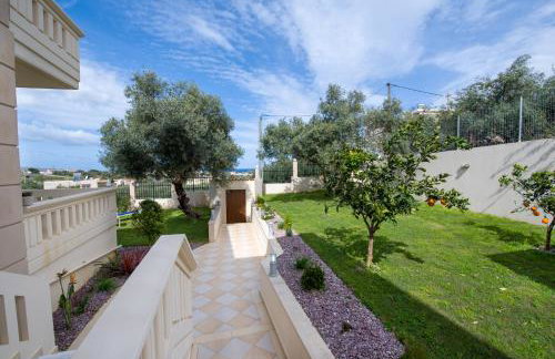 Villa Daratso with private heated pool view to the sea - Foto 24