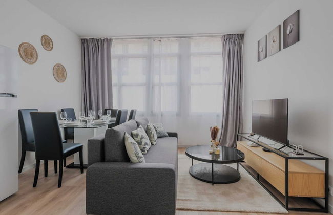 Modern Apartment - 2br/6p- Levallois-perret - Foto 9