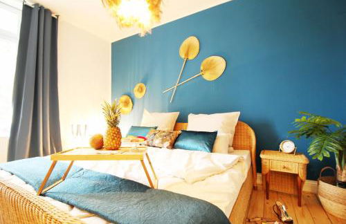 Superior Apartment mit tropical Feeling l 2 Schlafzimmer nahe City l Messe l Flughafen l Hbf - Photo 1