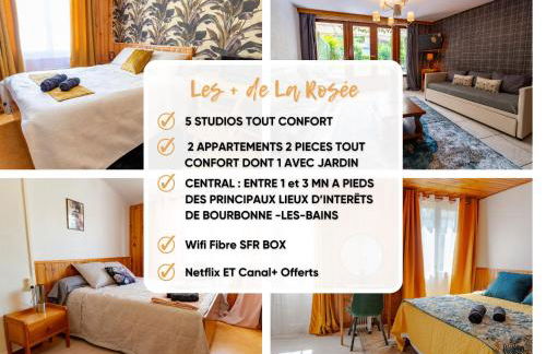 La Rosée - Studio Zen à 50m des Thermes - Vue Casino, SDD hydromassante, Smart TV - Foto 9