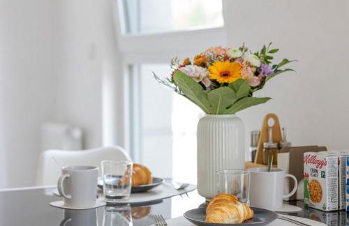 Kalina Suites - Apartment am Rhein, Nähe BASF, AbbVie, Uni MA - Foto 6