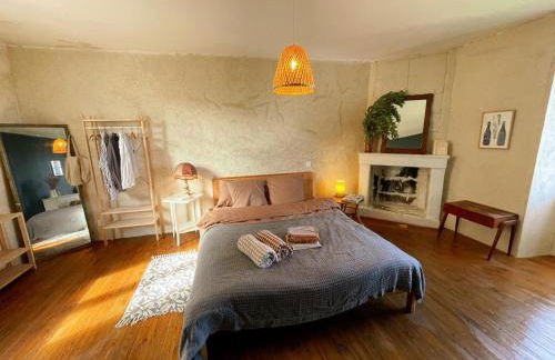 Gîte XIXè de charme à Candes-St-Martin avec jardin clos - FR-1-381-612 - Foto 17