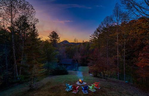 Modern Mountain Retreat~120ac~ Pond~Boat~Trails~FP - Foto 36