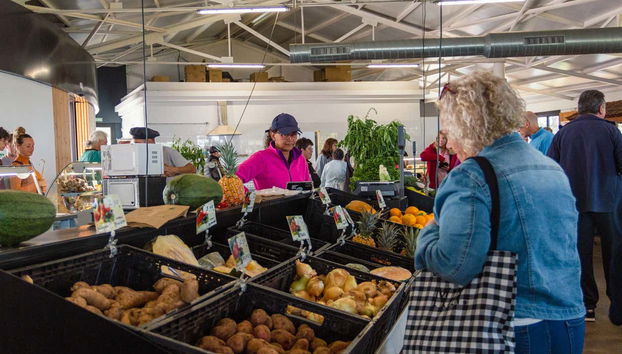 Wander around the Farmer's Market