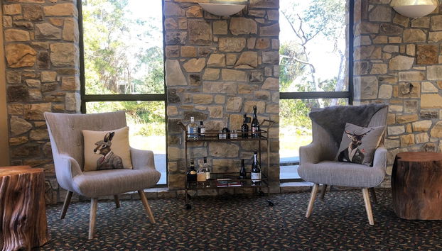 Zona de estar del vestíbulo