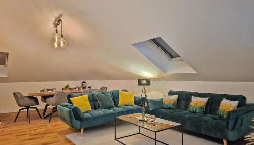 Design-Penthouse I 90qm I Europapark 20 min I Boxspring I Nespresso I Parkplatz - Foto 1