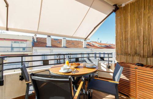 Citybeach SOHA- Rue d'Antibes - 2 BdR 2 BthR 1 toil - Clim Terrace Parking Elevator - Foto 15