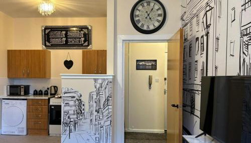 Central Glasgow Apt - Sleeps 2 & FreeParking During Weekend - Foto 2