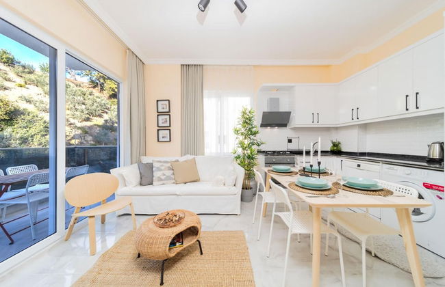 Modern Flat With Shared Pool and Balcony in Alanya - Foto 8