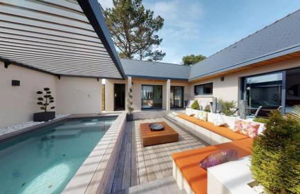 Villa 75m2 avec Piscine et Jacuzzi privés, Sauna et Home-Cinéma à 800m des Commodités - Photo 1