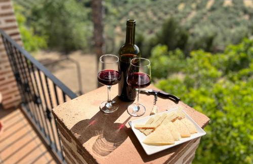 Casa rural acogedora con chimenea y vistas al atardecer - Foto 9