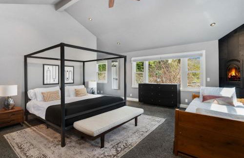 Luxury Wine Country Cigar Lounge King Suite BBQ - Foto 14