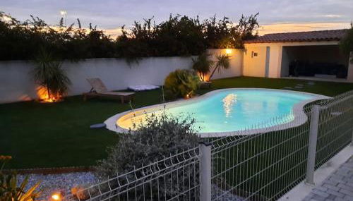 Location villa avec piscine proche de la mer - Foto 5