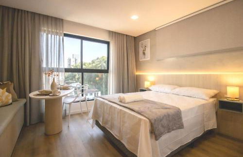 Loft Novo todo Mobiliado com WIFI Piscina e próximo a Oktober - Foto 19