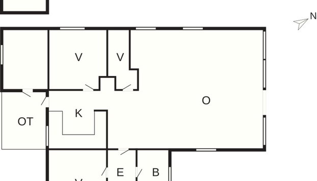 Cozy Retreat by Koge Bay - By Traum Ferienwohnungen - Foto 3, Planta do andar