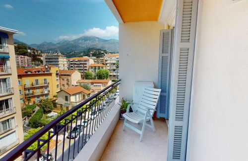 Charmant 3 pièces avec balcon, aperçu mer, calme, proche plage et centre - Menton - FR-1-196-322 - Photo 12