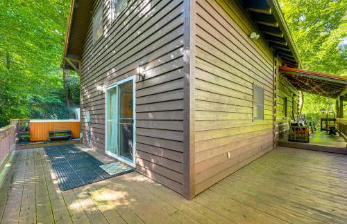 Hot Tub and Fire Pit Cozy Cabin in Maggie Valley - Foto 22