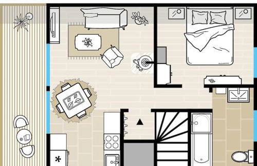 Blockhausflair mit Kamin, Balkon und Bergpanorama - Foto 3