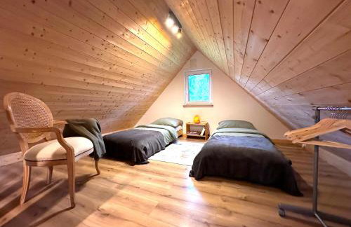 Żywiołowo - domki w stylu stodoły z placem zabaw i stawem - ZIEMIA - Foto 12