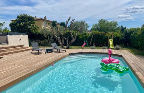 SERENITY Gite dans propriété avec jardin, terrasse, wifi, piscine et parking entre Béziers et Pezenas - Photo 15