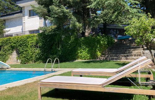 Los Cedros, gran chalet con piscina y apartamento en Navacerrada - Foto 28