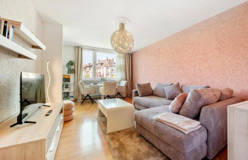 Stilvolles City-Apartment mit Balkon & Parkplatz, Nähe Frankfurt - Foto 7