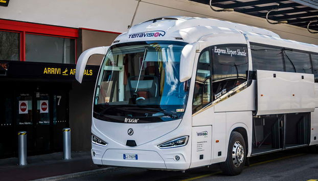 El autobús os recogerá en el aeropuerto de Malpensa