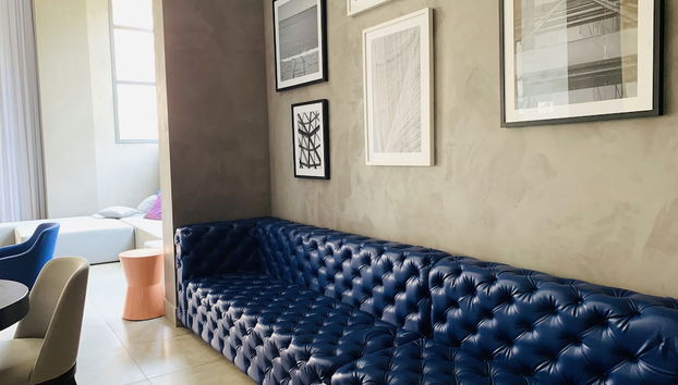 Zona de estar del vestíbulo