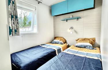 Bungalow 3 chambres pour 6 pers avec Climatisation Camping 3 etoiles - Foto 2